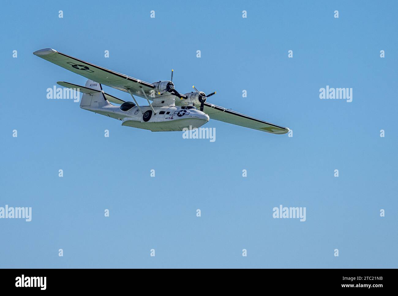 Consolidated PBY-5A Catalina, Jersey International Airshow, 2023 Stock Photo