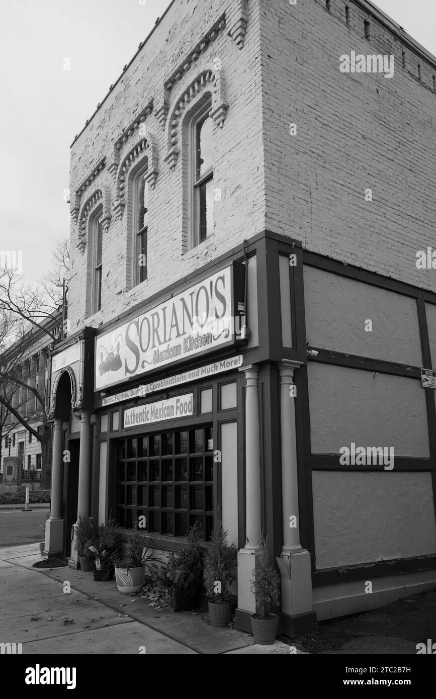 Soriano's Mexican restaurant in Flint Michigan USA Stock Photo