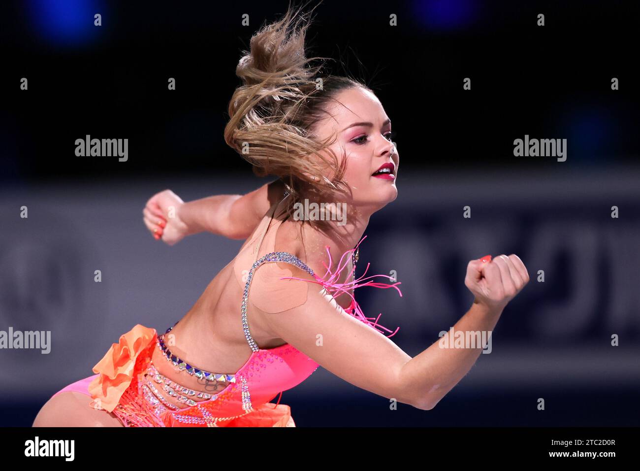 Beijing, China. 10th Dec, 2023. Loena Hendrickx of Belgium performs