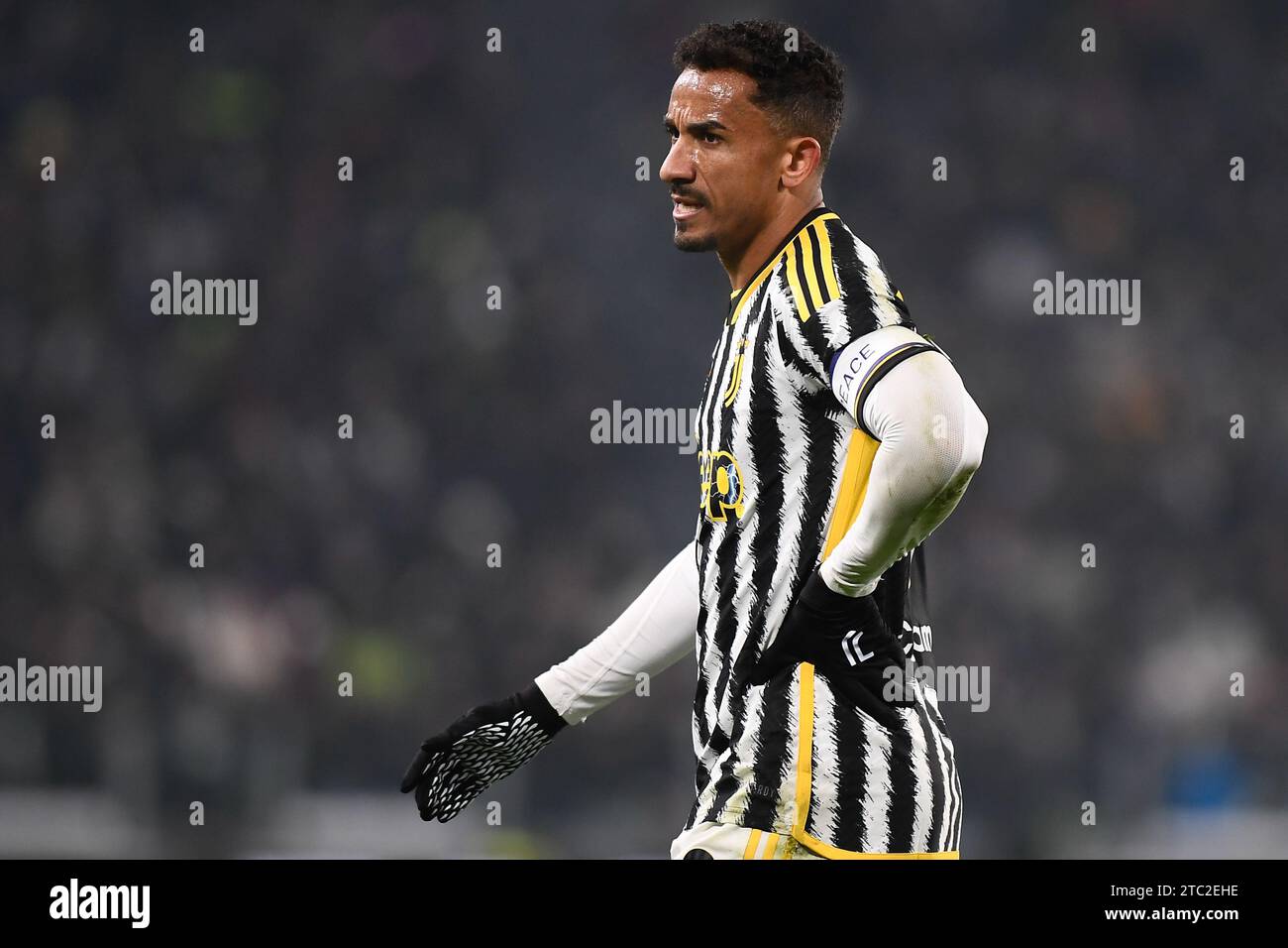 Danilo (Juventus) during the Serie A Football match between Juventus FC and SSC Napoli at Allianz Stadium, on 9 December 2023 in Turin, Italy Stock Photo