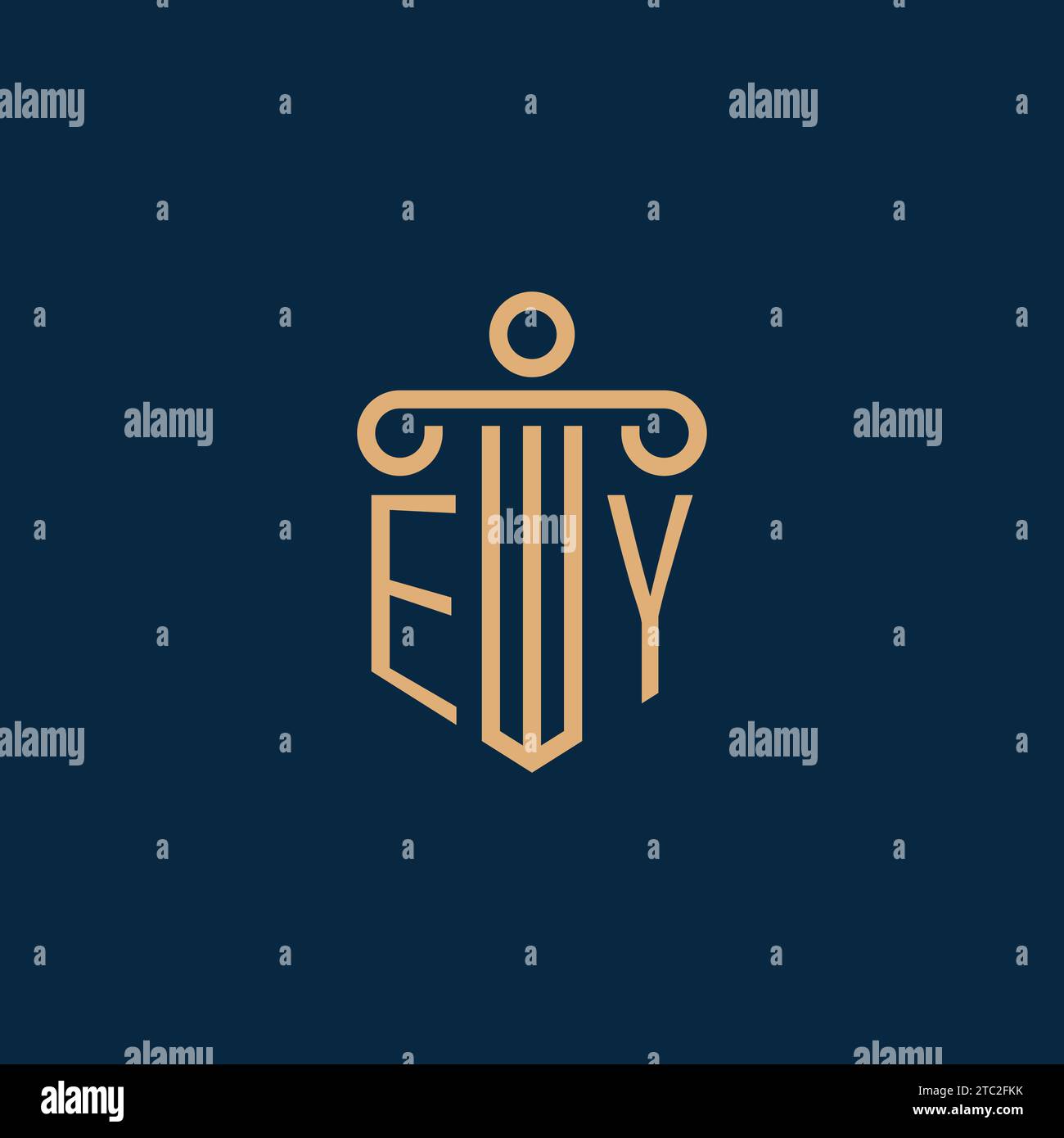 ey-initial-for-law-firm-logo-lawyer-logo-with-pillar-icon-stock-vector