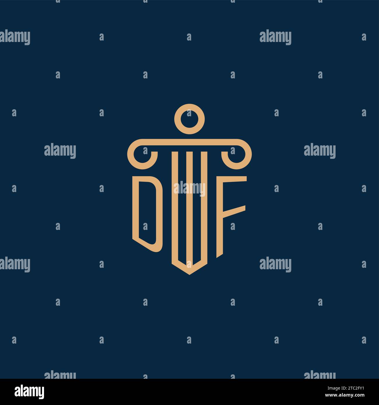 Df logo hi-res stock photography and images - Alamy
