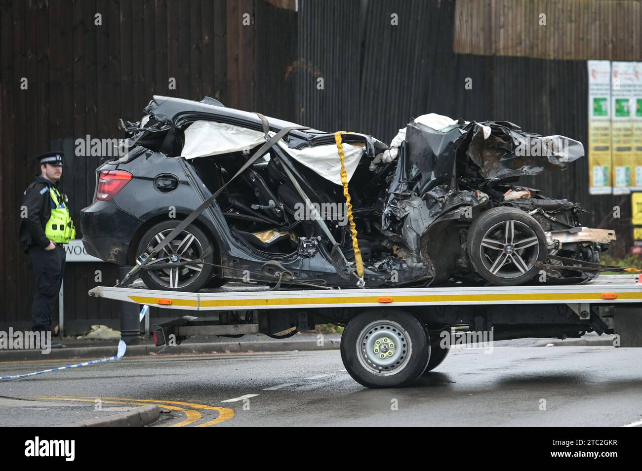 Highgate Road, Birmingham 10th December 2023 Devastating images show