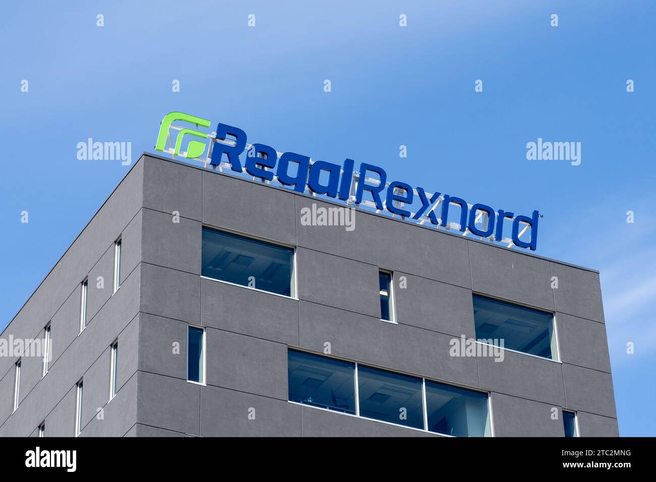 Regal Rexnord office building in Milwaukee, Wisconsin, USA Stock Photo
