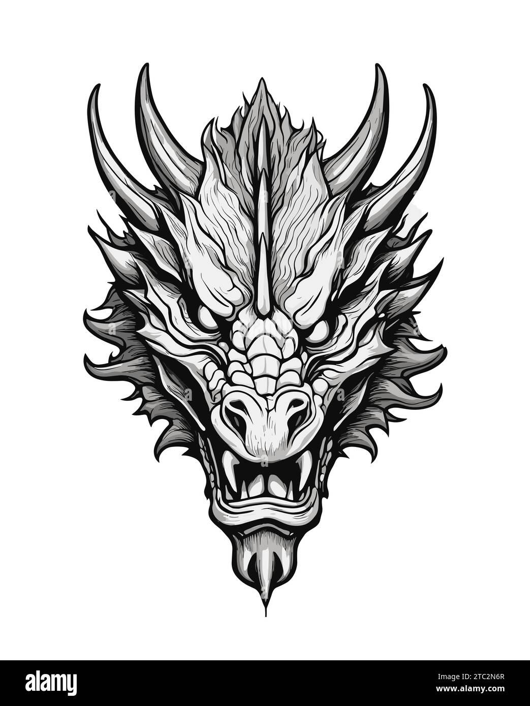 How To Draw A Japanese Dragon Head How To Draw A Japanese Dragon Head