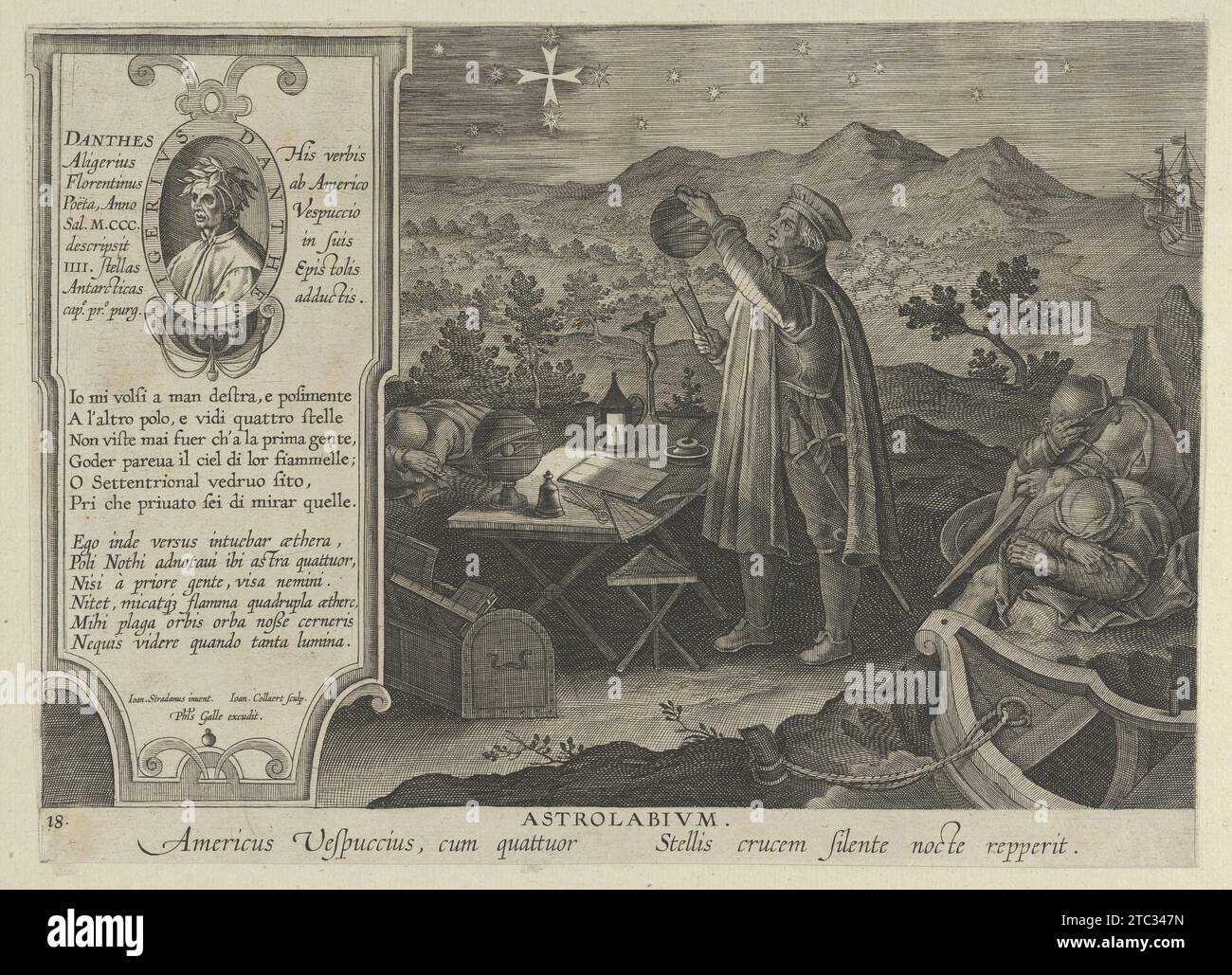 New Inventions of Modern Times [Nova Reperta], Amerigo Vespucci ...