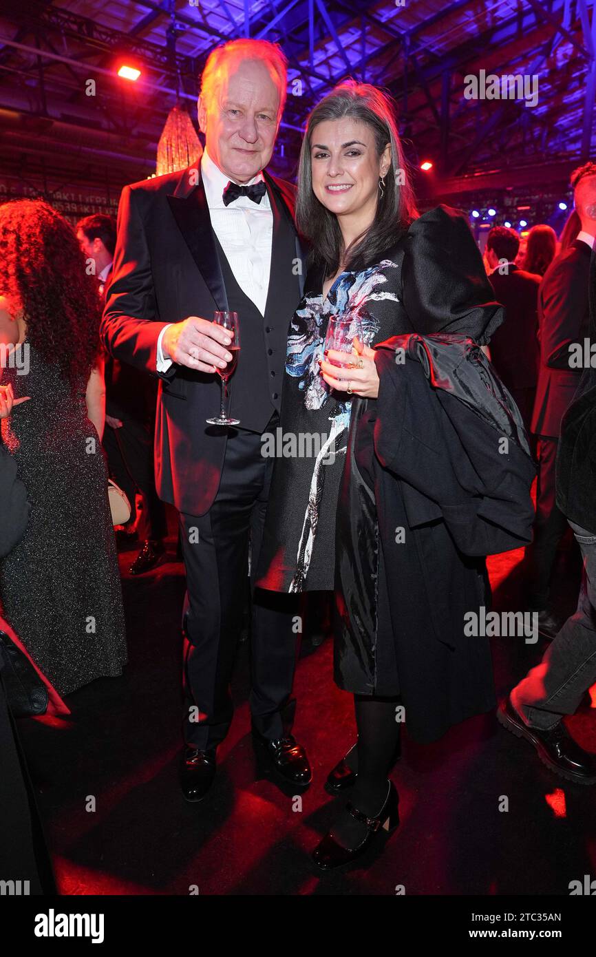 Stellan Skarsgard und Megan Everett bei der Verleihung vom ...