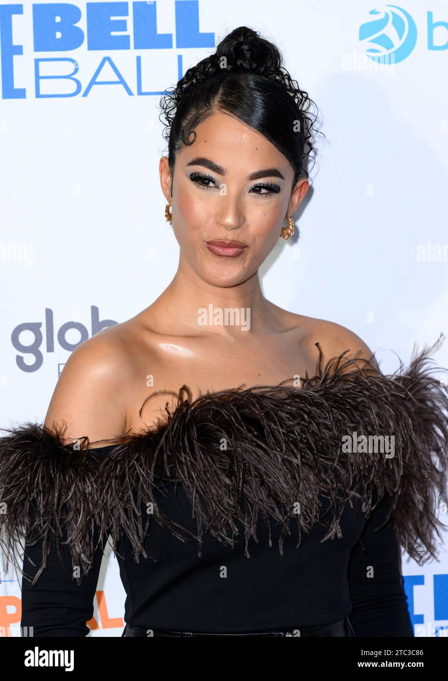 London, UK. December 10th, 2023. Jazzy at Capital’s Jingle Bell Ball