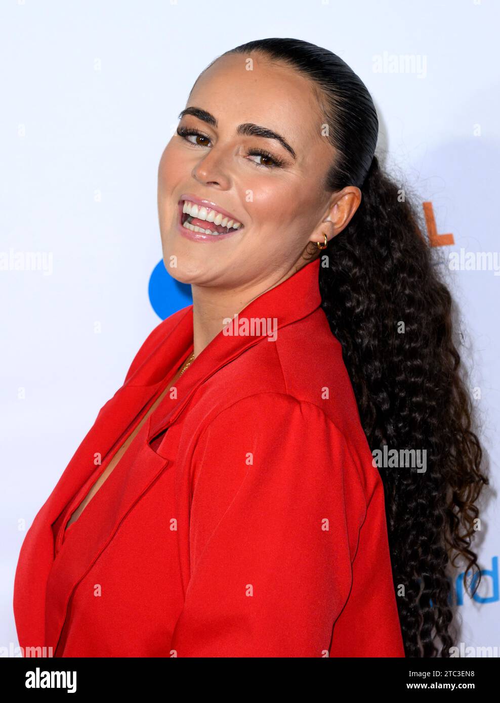 London, UK. December 10th, 2023. Lydia Rodford at CapitalÕs Jingle Bell