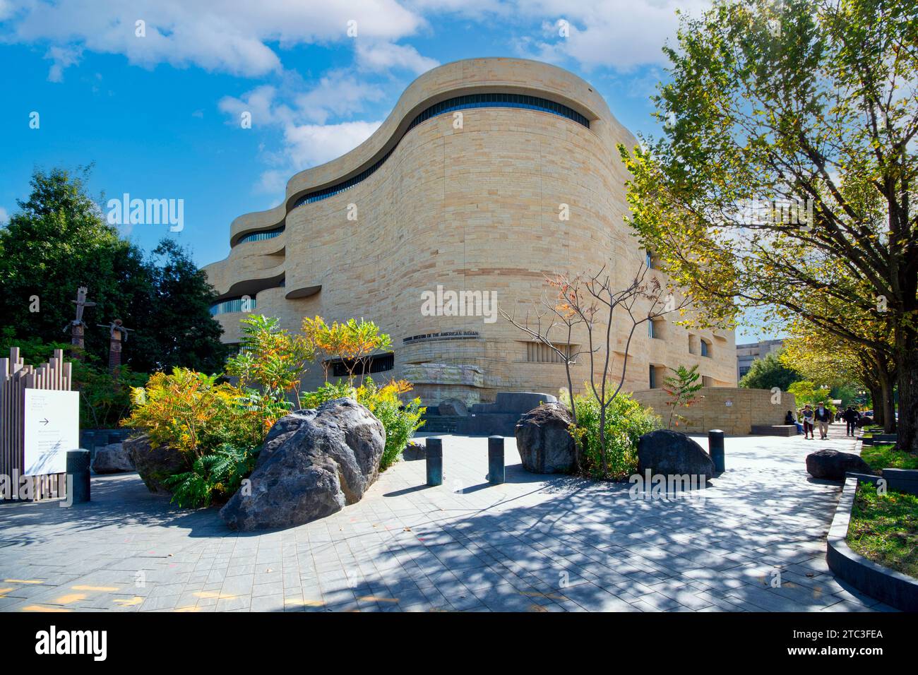National Museum, of the American Indian in Washington DC Stock Photo