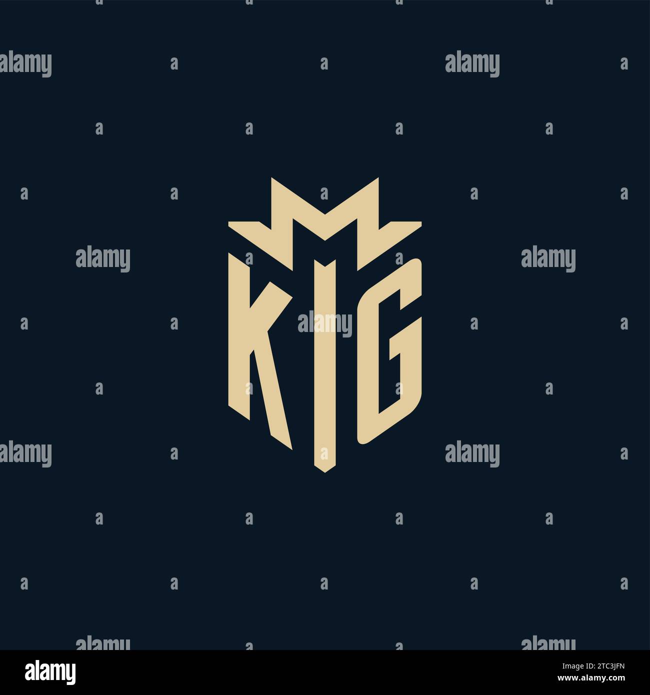 KG initial for law firm logo, lawyer logo, attorney logo design ...