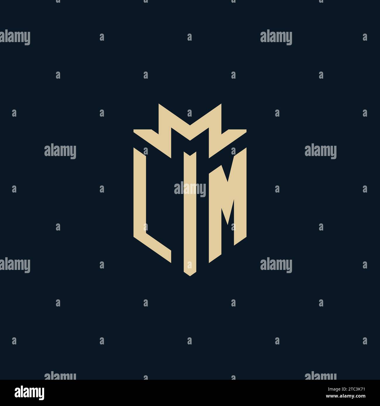 LM initial for law firm logo, lawyer logo, attorney logo design ...