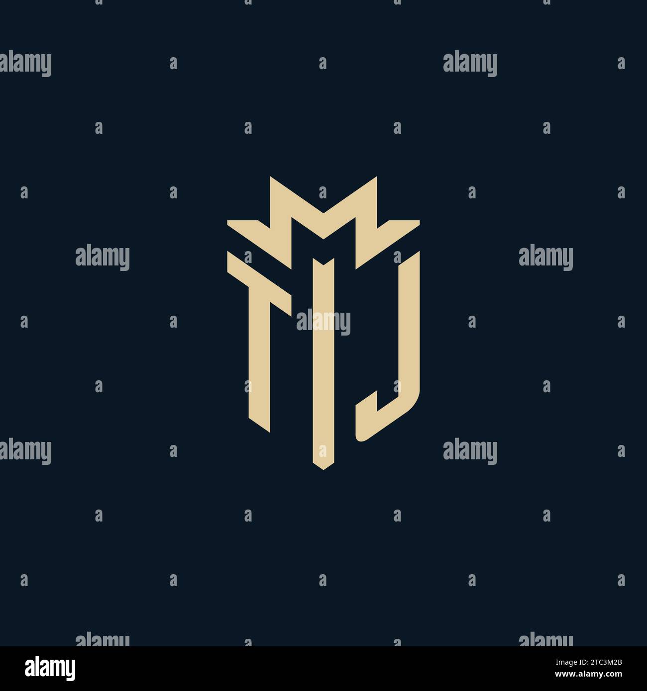 Initial tmj hi res stock photography and images alamy