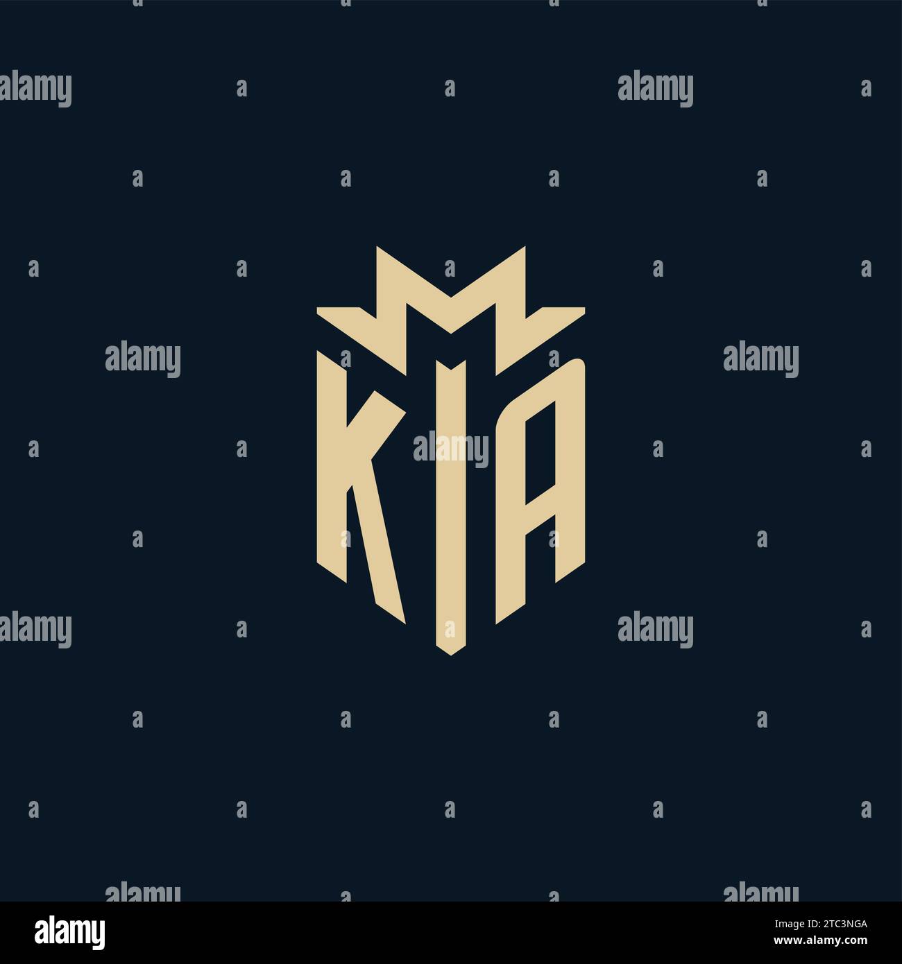 KA initial for law firm logo, lawyer logo, attorney logo design ...