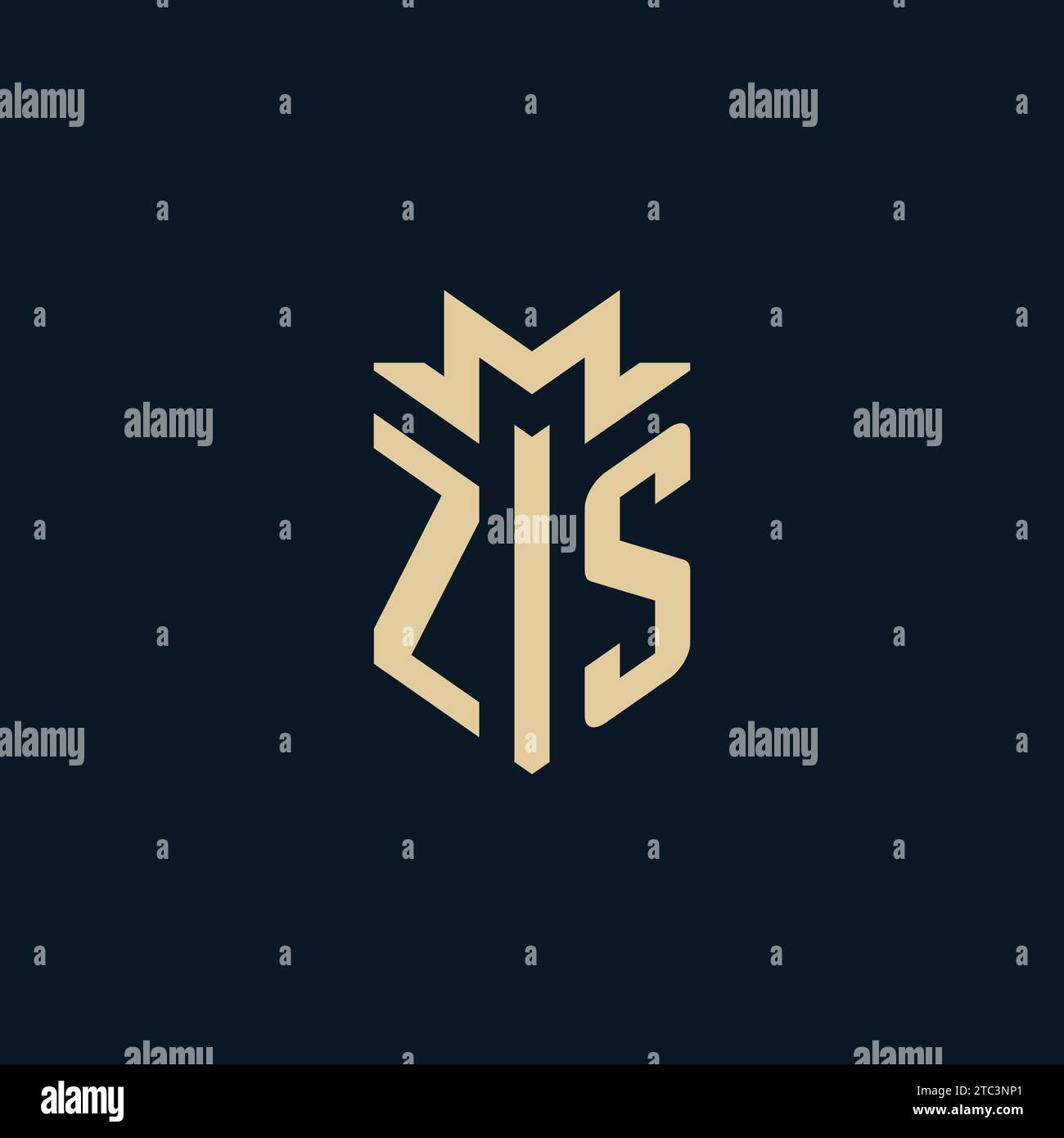 Initial zis hires stock photography and images Alamy