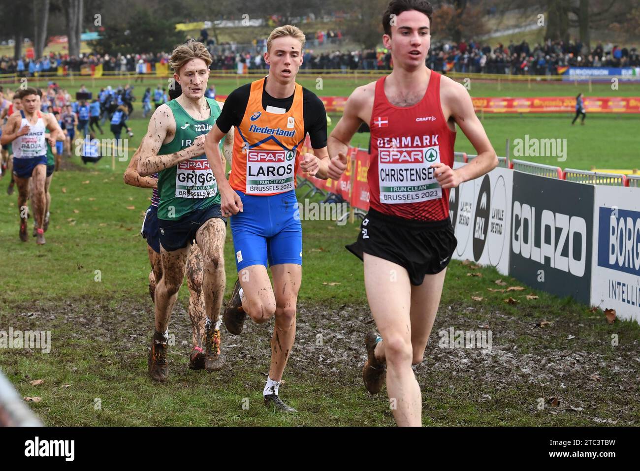 Brussels, Belgium. 10th Dec, 2023. Dutch Niels Laros pictured in action