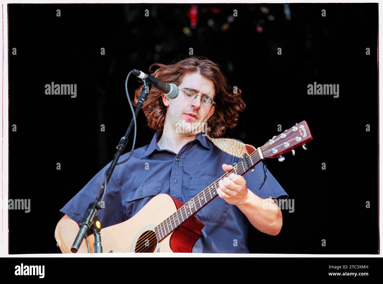 LOU BARLOW, SEBADOH, READING FESTIVAL, 1999: Singer and guitarist Lou ...