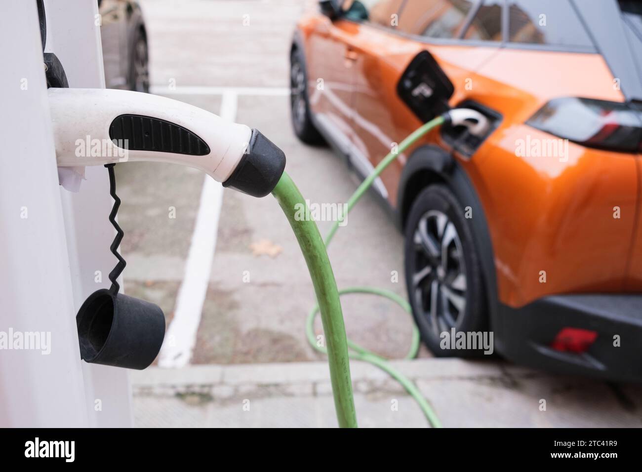 The density of public charging points is low when compared to the