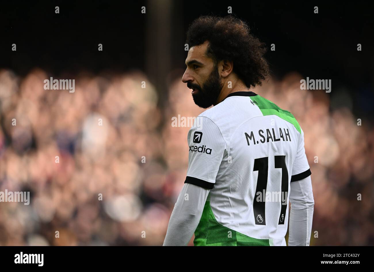 LONDON, ENGLAND - DECEMBER 9: Mohamed Salah of Liverpool FC during the Premier League match between Crystal Palace and Liverpool FC at Selhurst Park o Stock Photo
