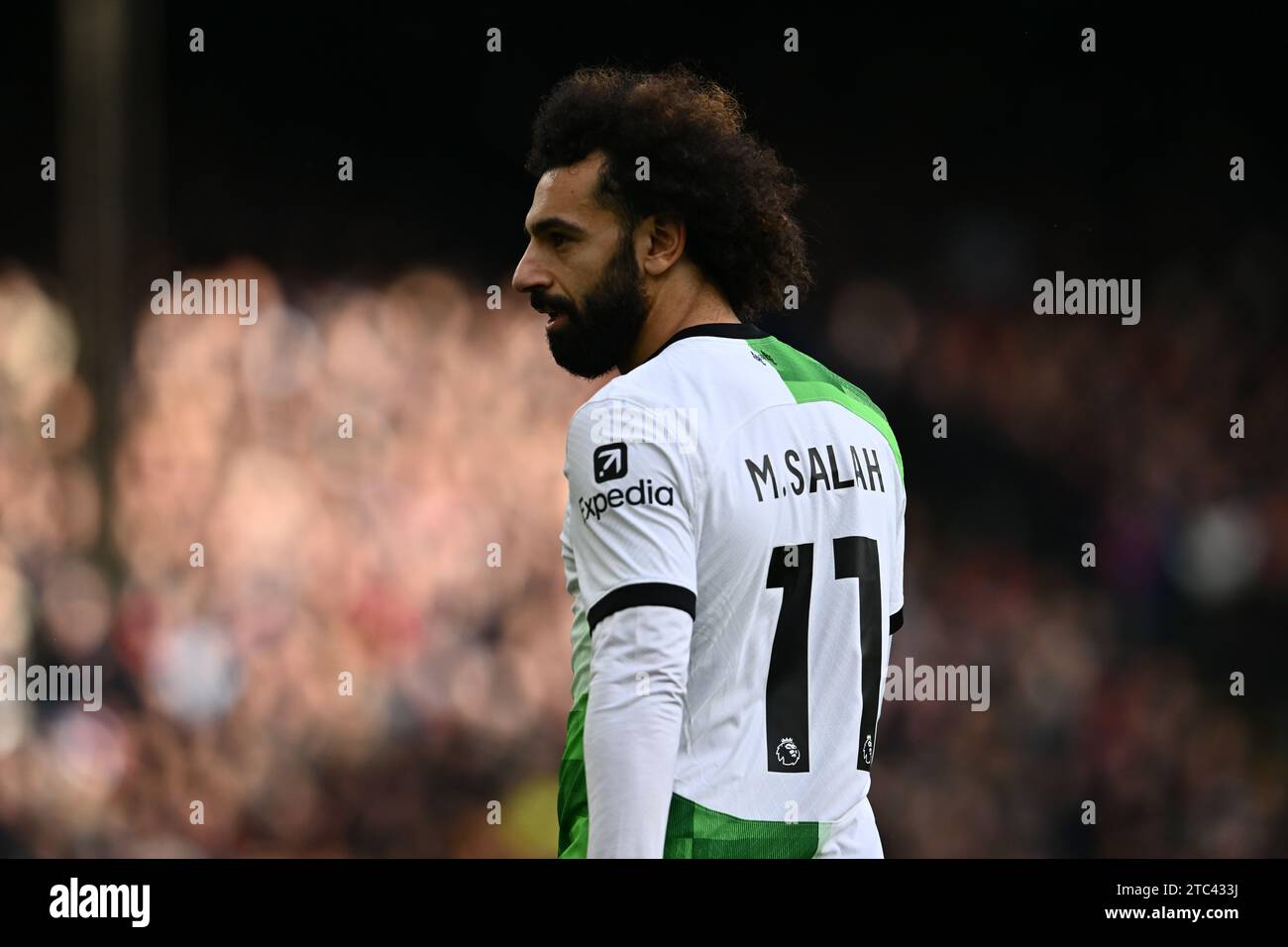 LONDON, ENGLAND - DECEMBER 9: Mohamed Salah of Liverpool FC during the Premier League match between Crystal Palace and Liverpool FC at Selhurst Park o Stock Photo