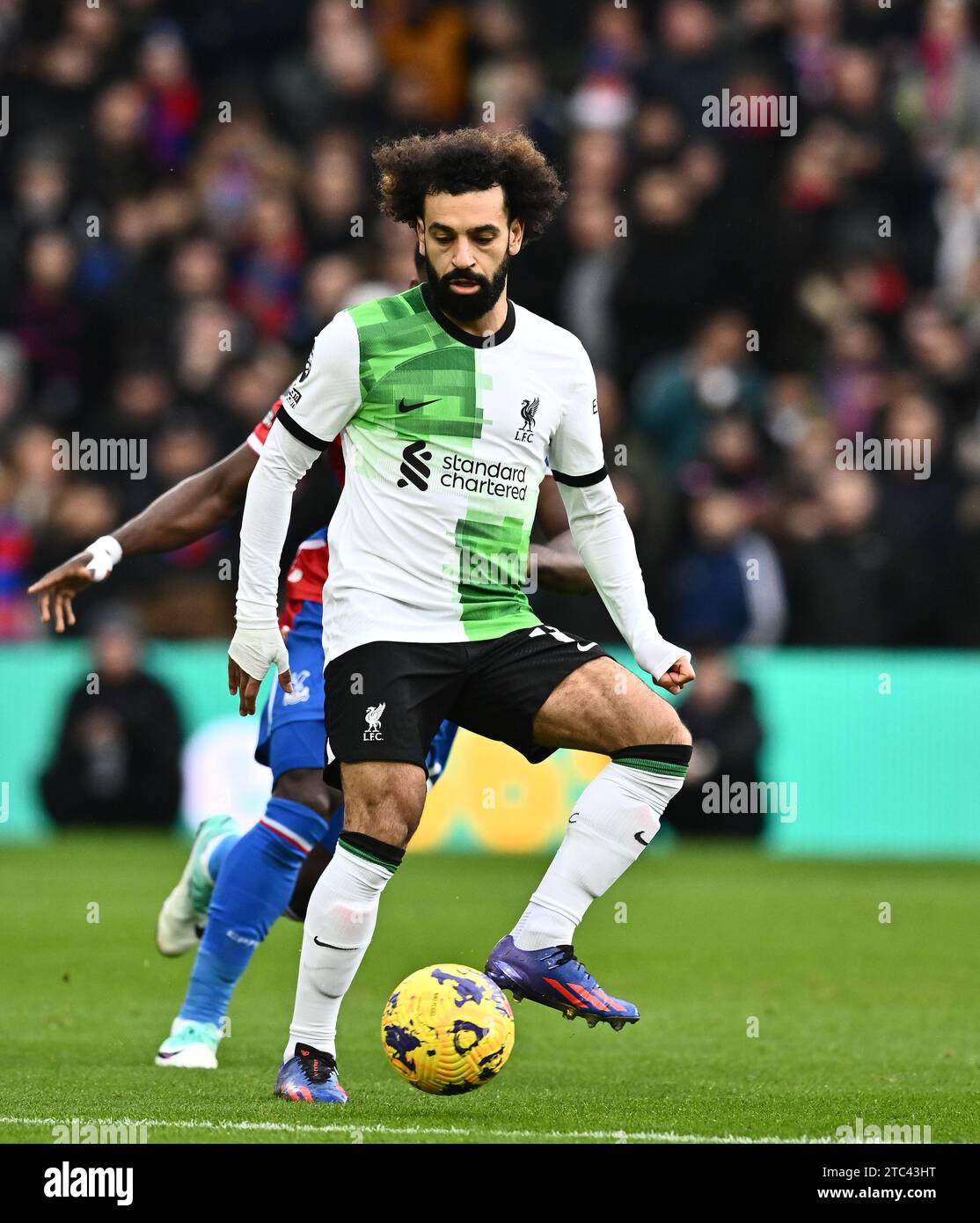 LONDON, ENGLAND - DECEMBER 9: Mohamed Salah during the Premier League match between Crystal Palace and Liverpool FC at Selhurst Park on December 9, 20 Stock Photo