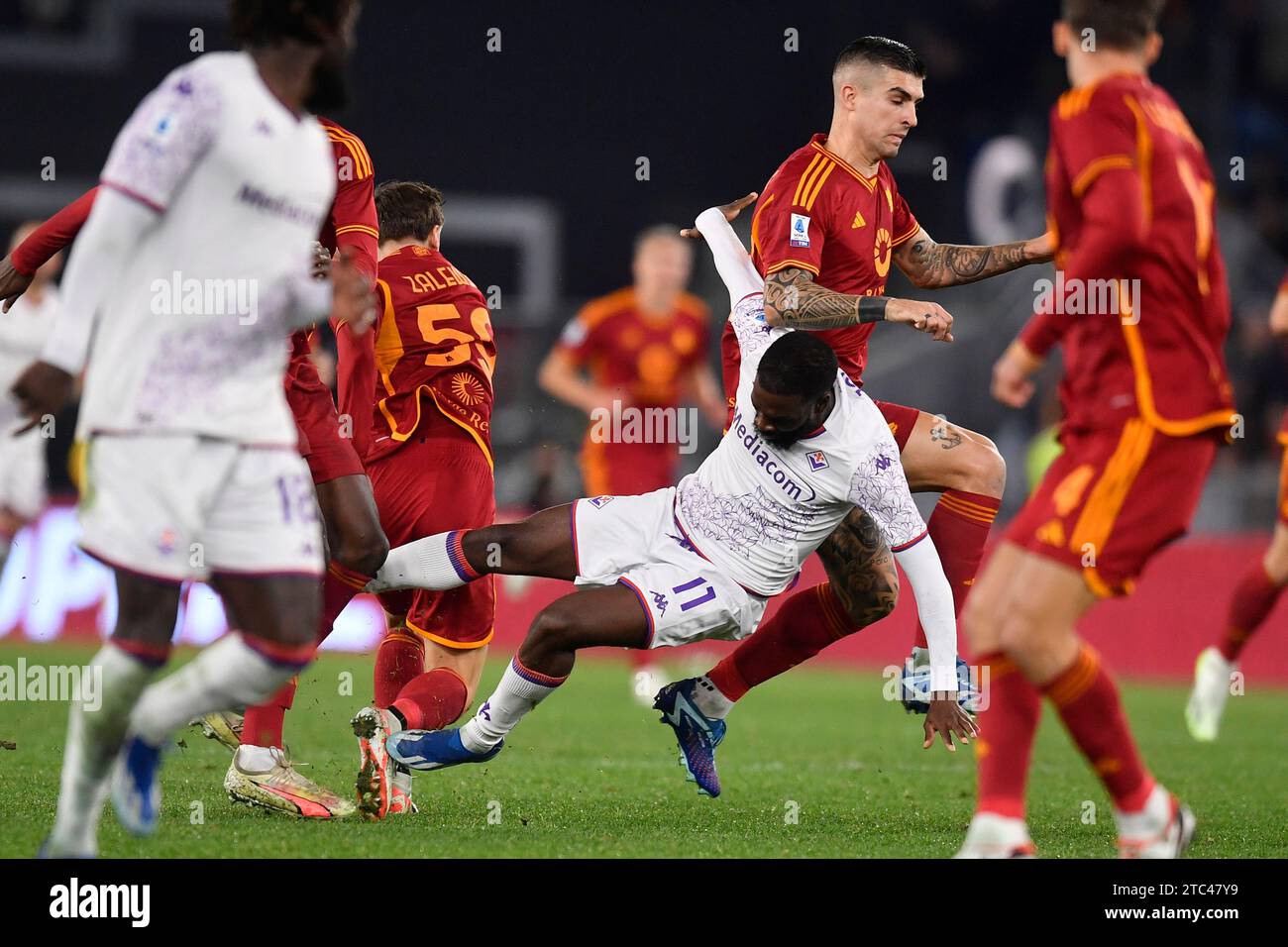 formazioni as roma - acf fiorentina