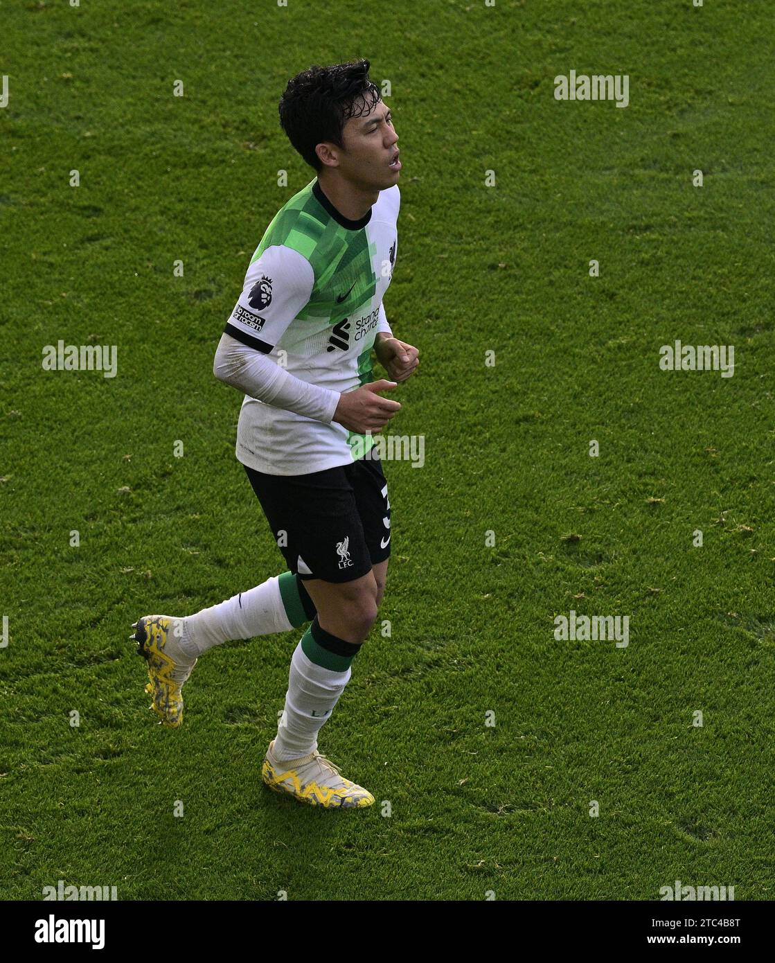 LONDON, ENGLAND DECEMBER 9 Wataru Endo during the Premier League