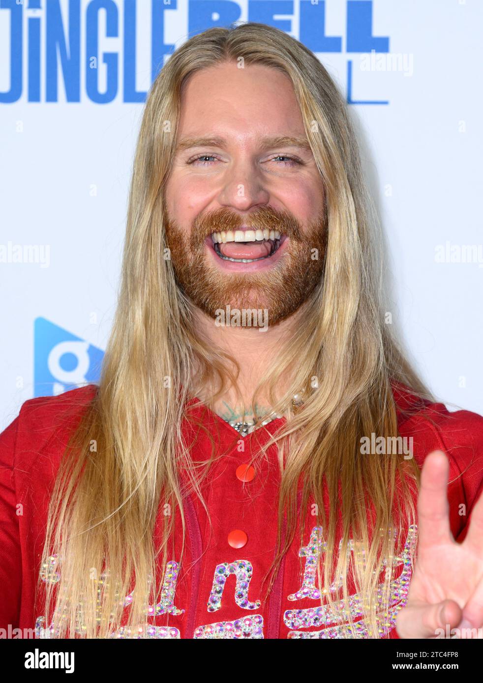 Sam Ryder O2 Postre London, UK. December 10th, 2023. Sam Ryder at Capital’s Jingle Bell ...