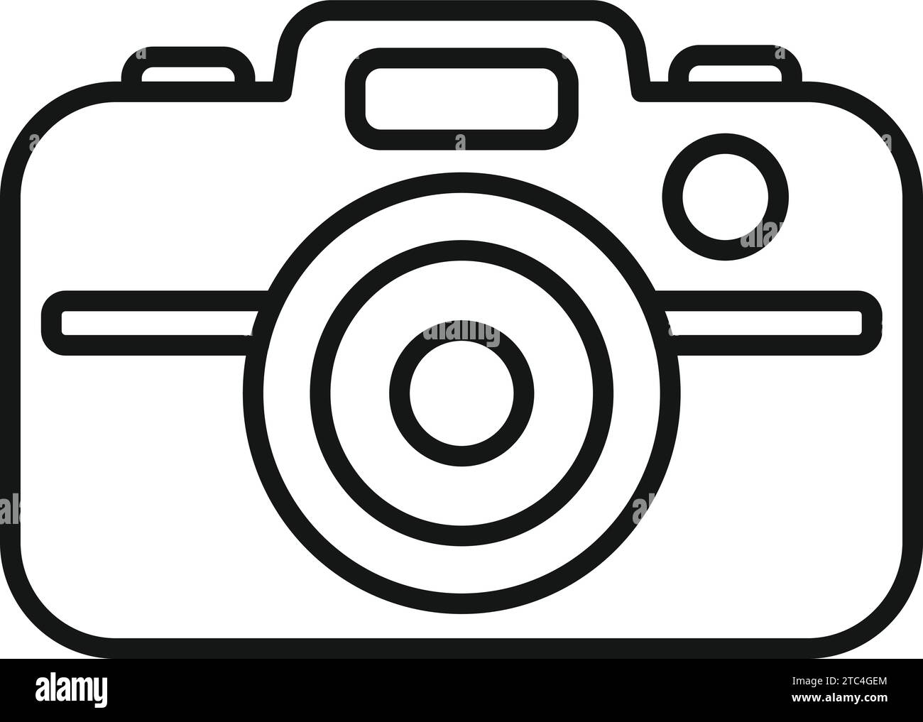 Camera photo event icon outline vector. Marriage planner. Agenda couple ...
