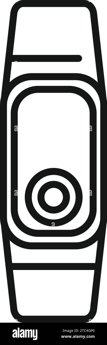 Fitbit icon vector Black and White Stock Photos & Images - Alamy