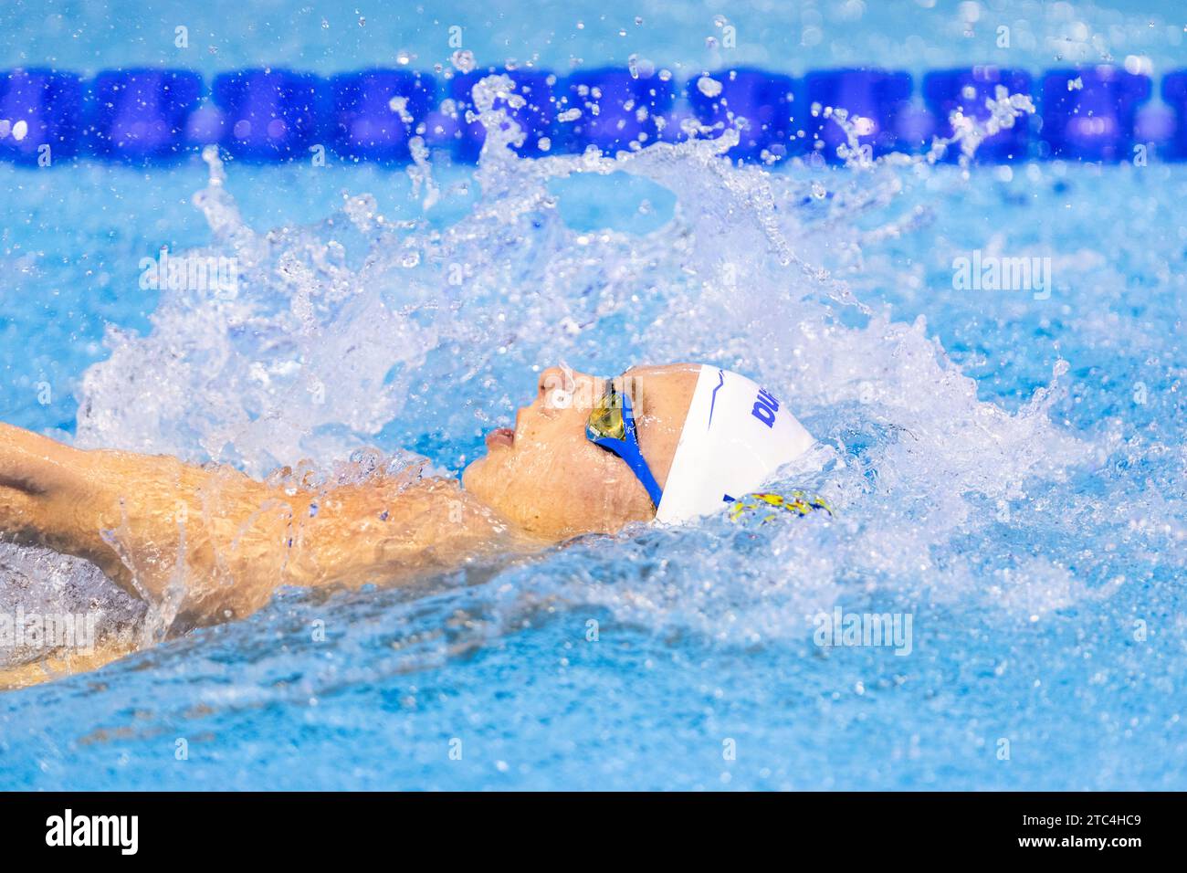 Badea Robert Andrei of Romania during Men's 400m Individual Medley Final at the LEN Short Course European Championships 2023 on December 10, 2023 in Otopeni, Romania - Photo Mihnea Tatu/Lightspeed Images/DPPI Credit: DPPI Media/Alamy Live News Stock Photo