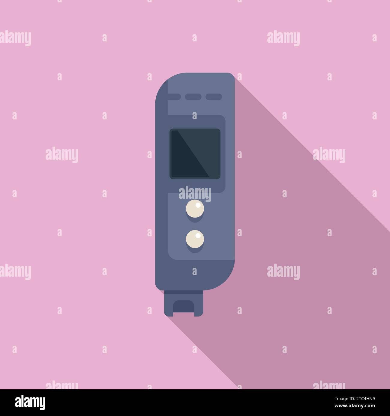 Chemical ph meter icon flat vector. Control level. Clinical base chart