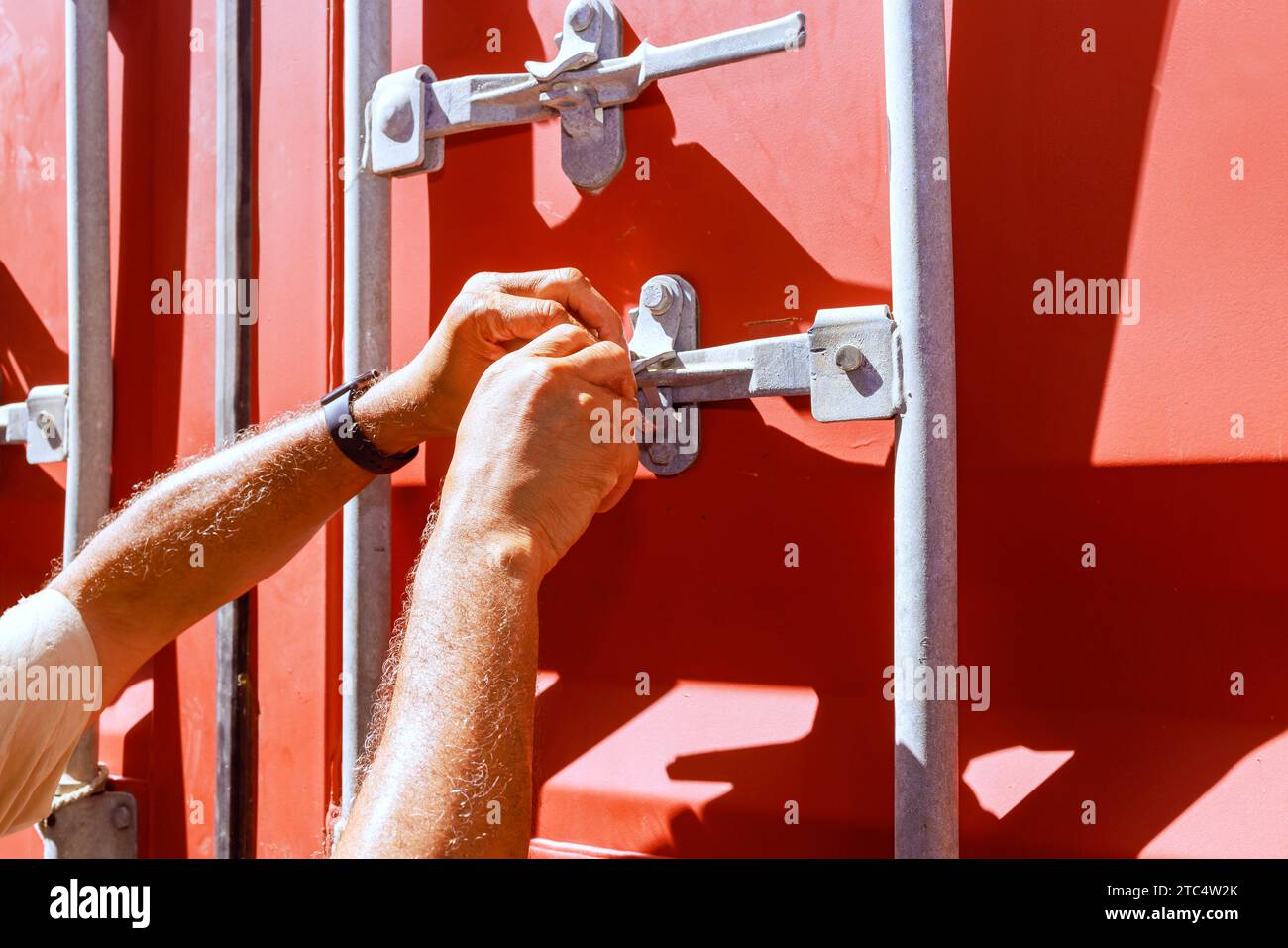 Customs inspector seals hi-res stock photography and images - Alamy