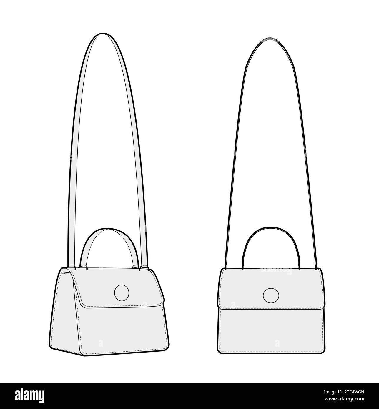 Black mini handbag Black and White Stock Photos & Images - Alamy