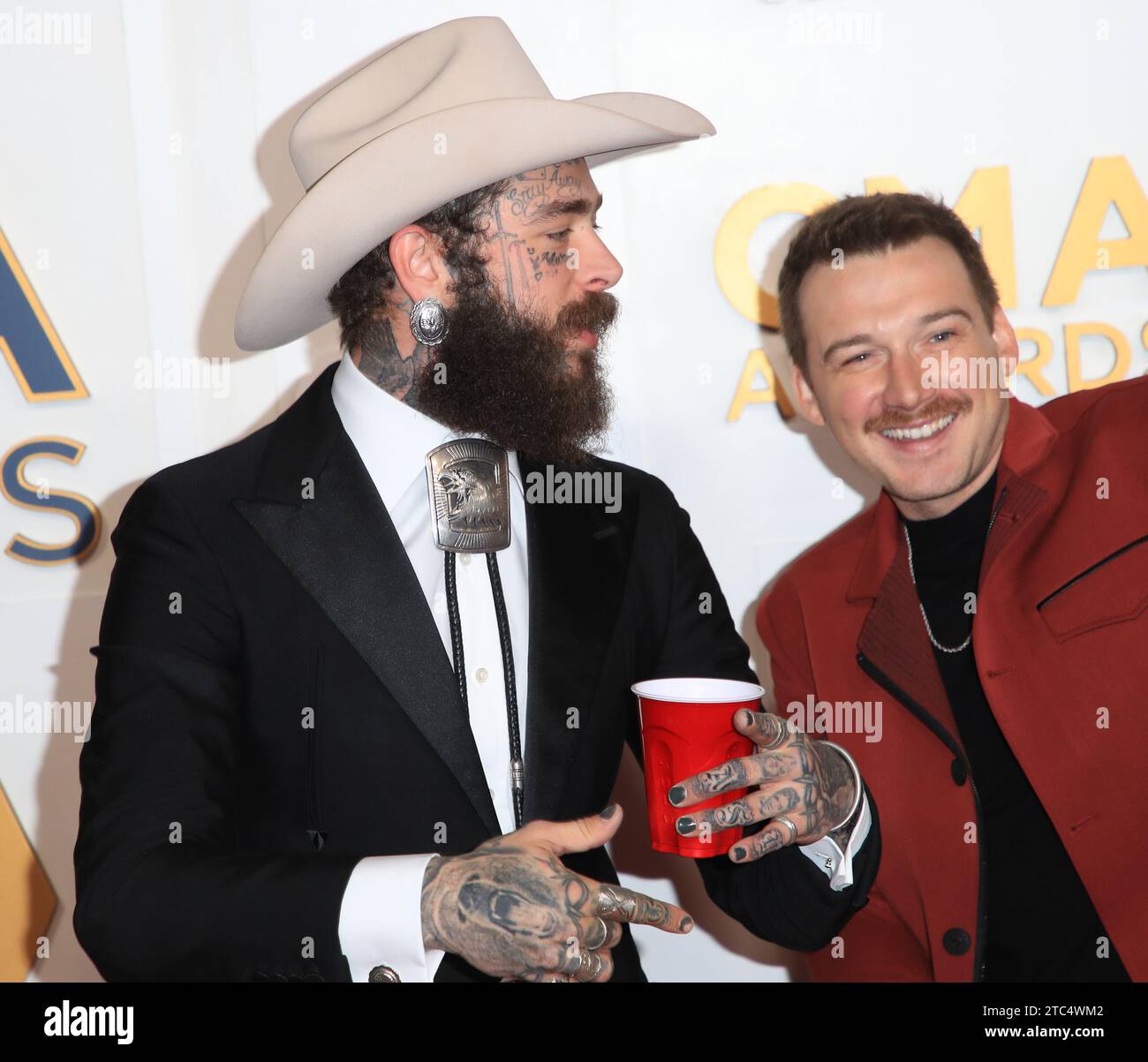 The 2023 CMA Awards at Bridgestone Arena in Nashville Tennessee, Red