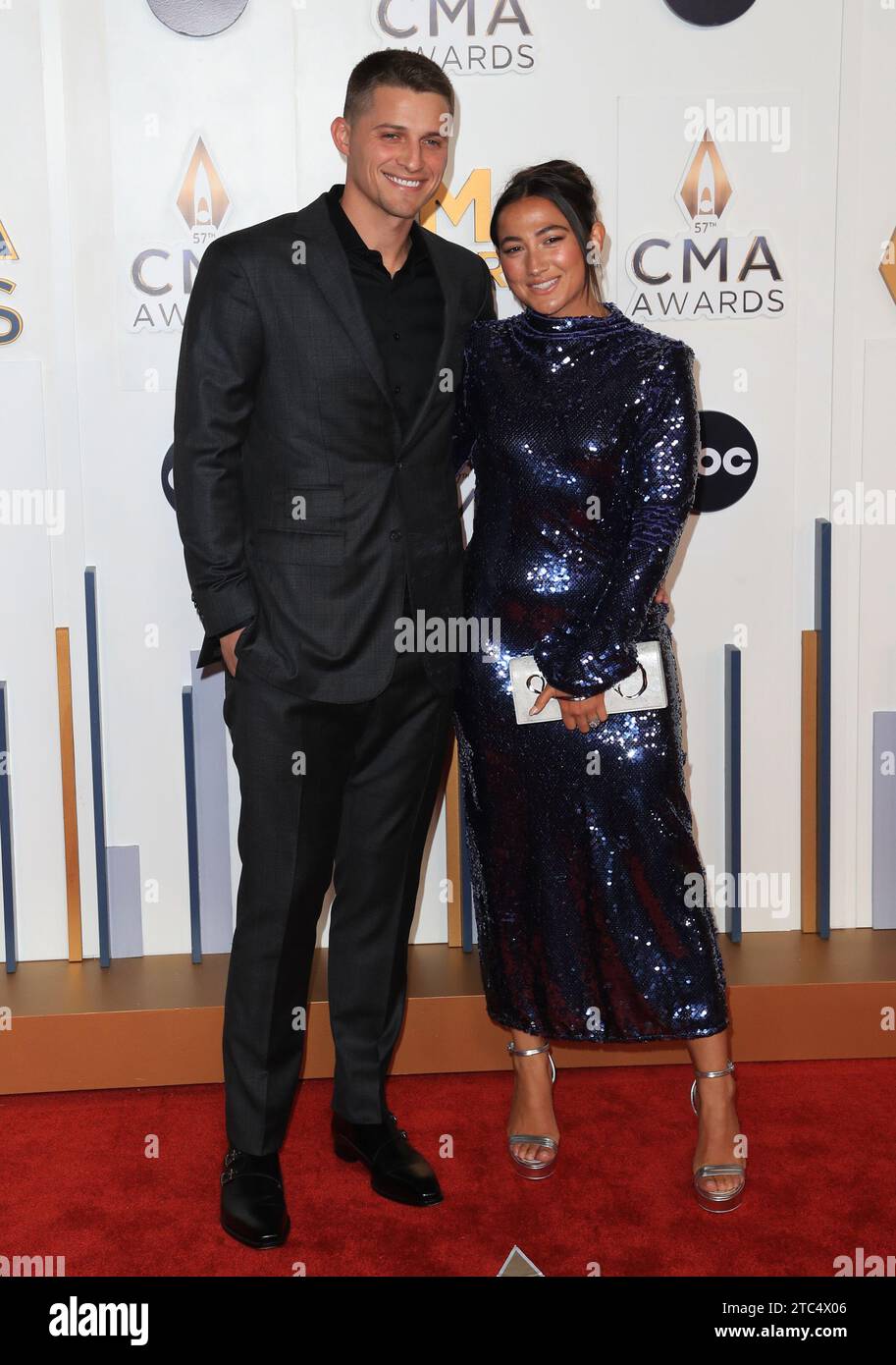 The 2023 CMA Awards at Bridgestone Arena in Nashville Tennessee, Red