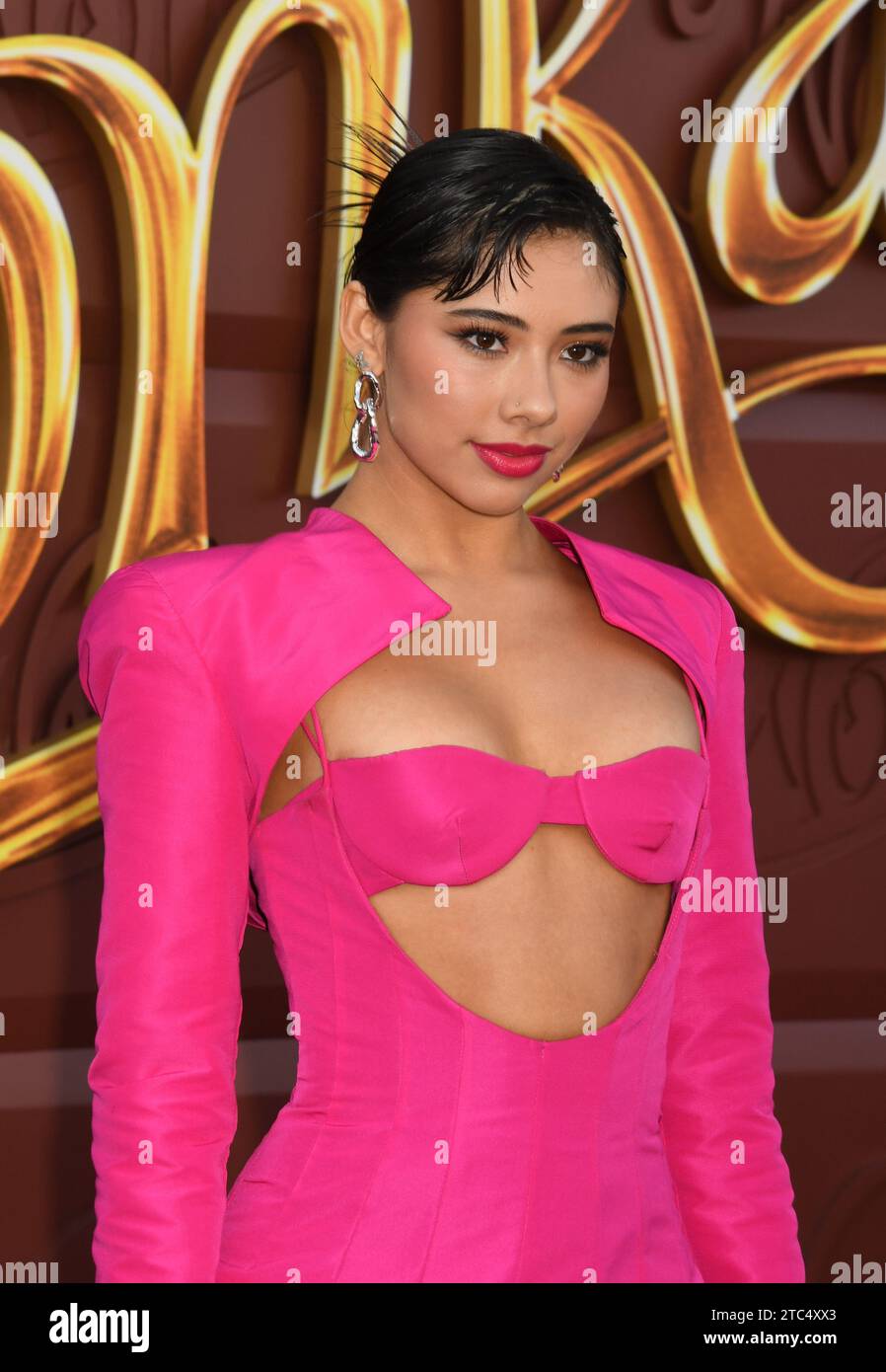 Los Angeles, Ca. 10th Dec, 2023. Xochitl Gomez at the premiere of Wonka at the Regency Village Theater in Westwood, California on December 10, 2023. Credit: Jeffrey Mayer/Jtm Photos/Media Punch/Alamy Live News Stock Photo