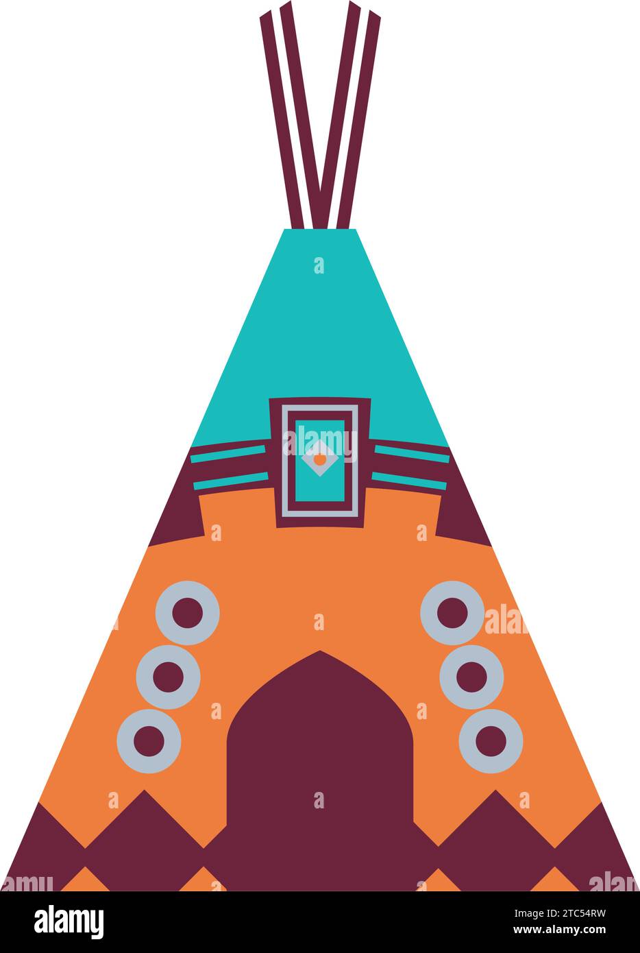 Tipee Stock Vector Images Alamy