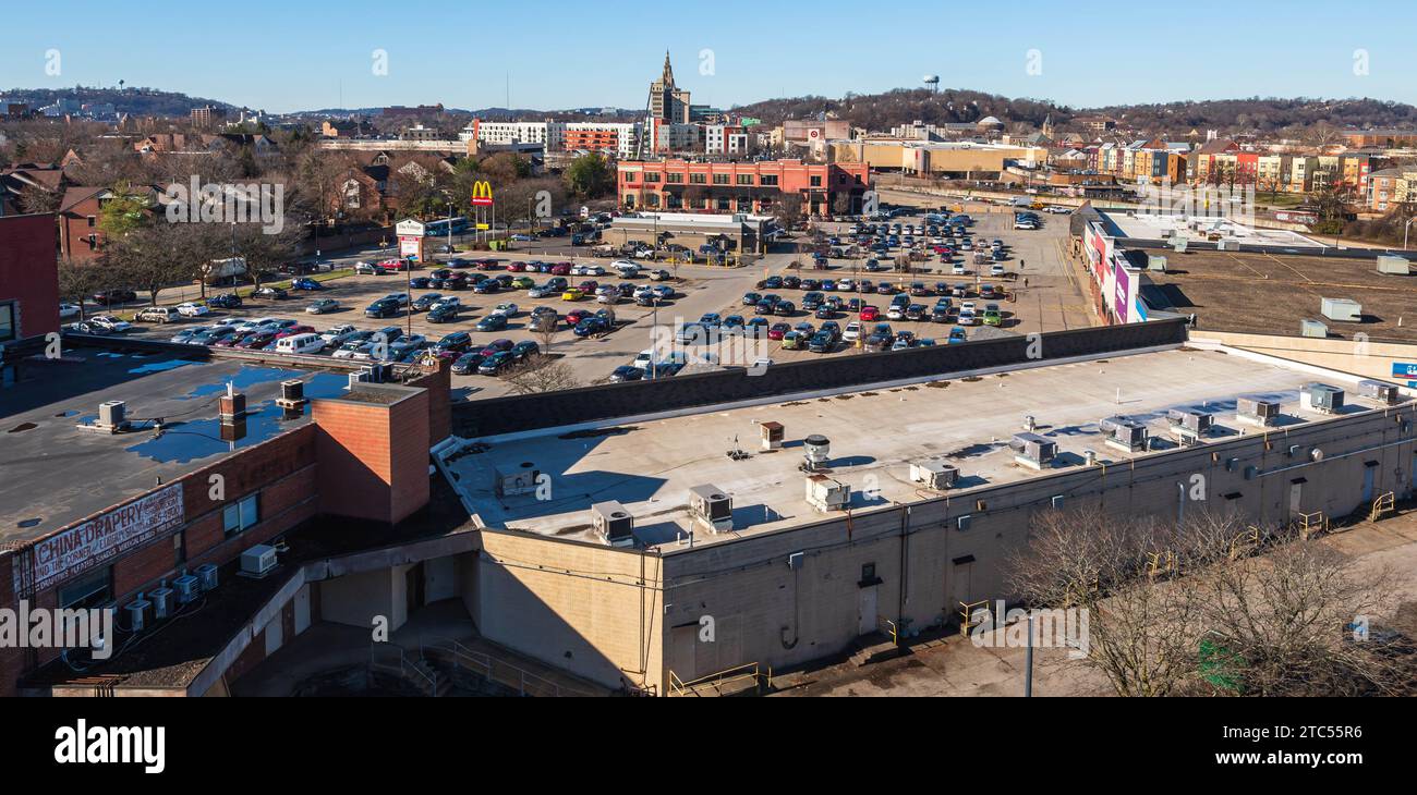 The Village of Eastside shopping mall in the East Liberty neighborhood