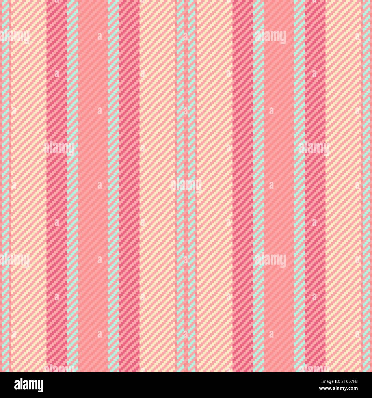 Vector stripe fabric of lines textile pattern with a texture seamless ...