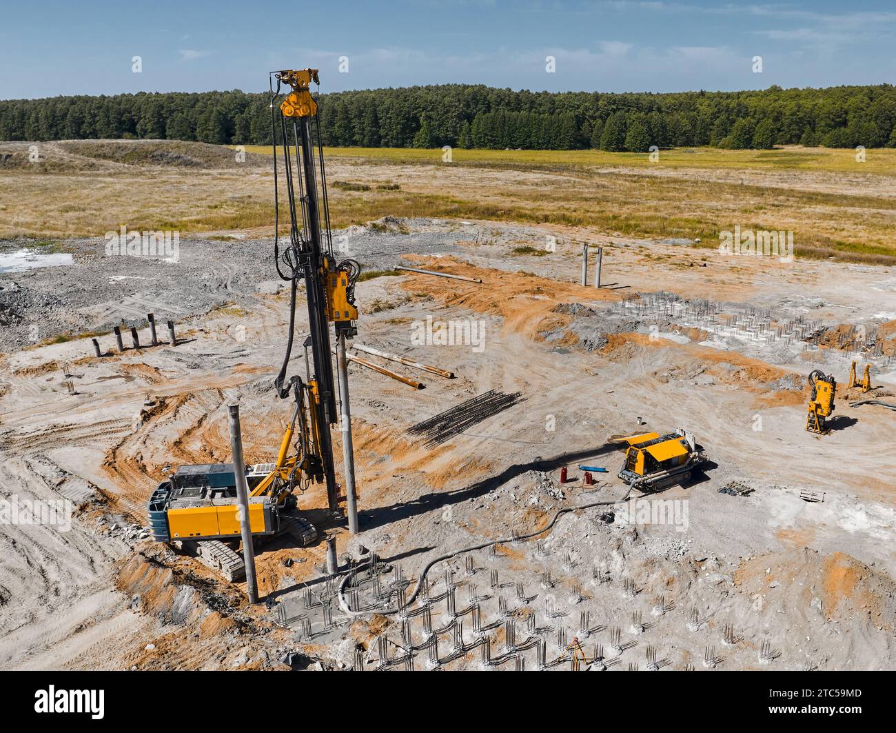 Pile Rig Imges Pile rig hi-res stock photography and images - Alamy