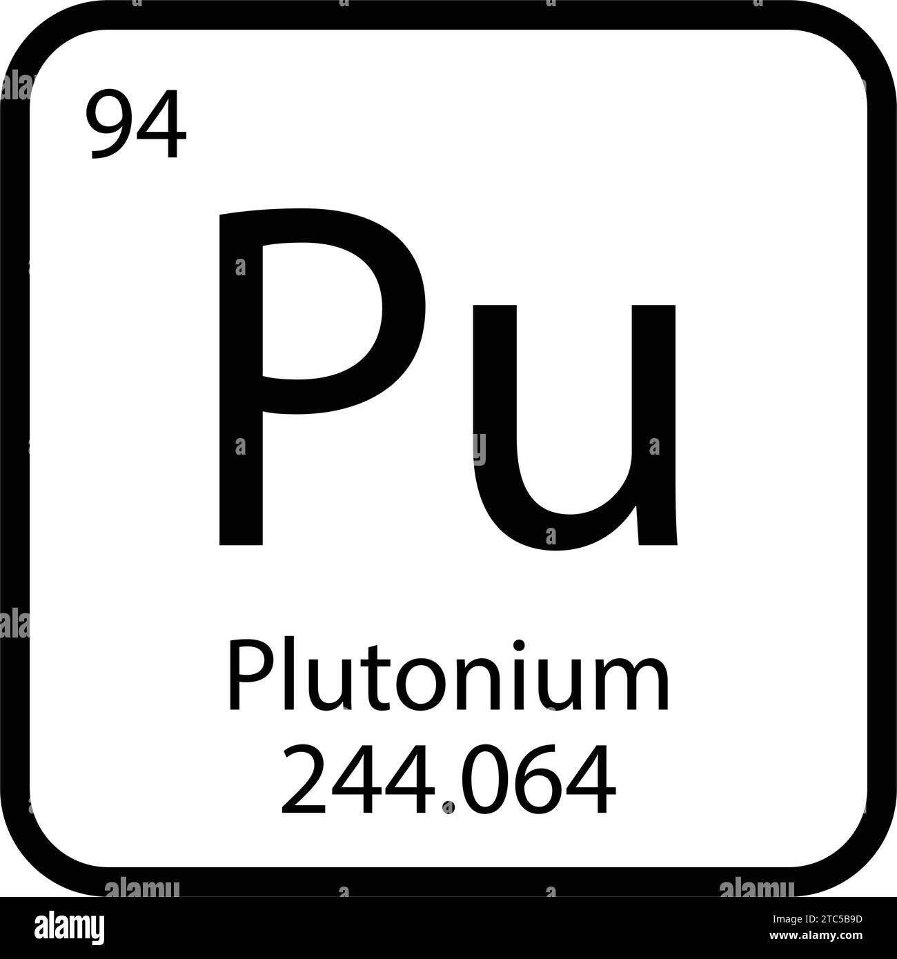Plutonium icon vektor illustration design Stock Vector Image & Art Alamy