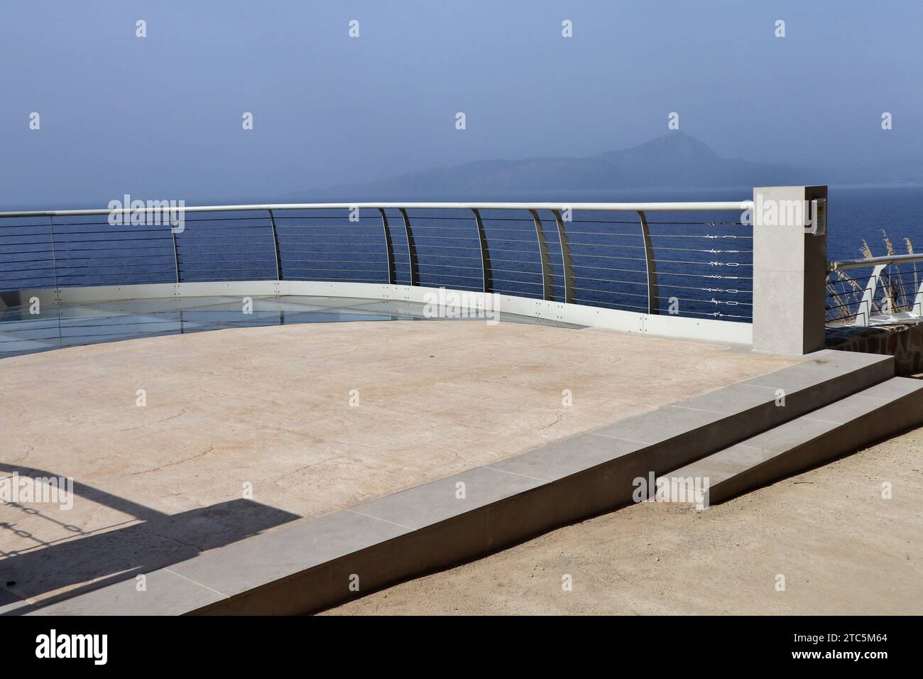 Maratea - Skywalk a Cersuta di Maratea Stock Photo