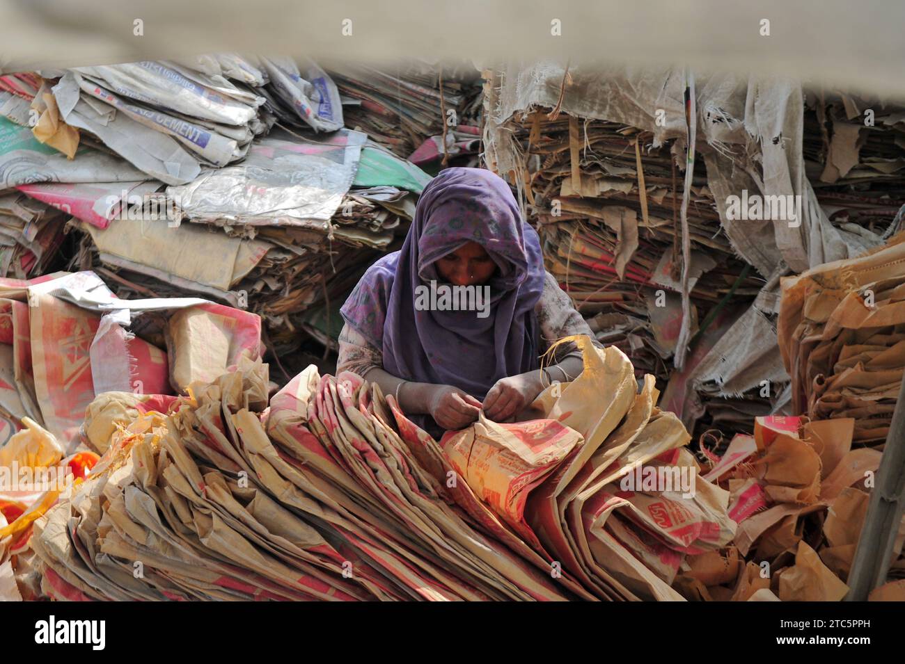 10 December 2023 SylhetBangladesh Women Workers are risking their