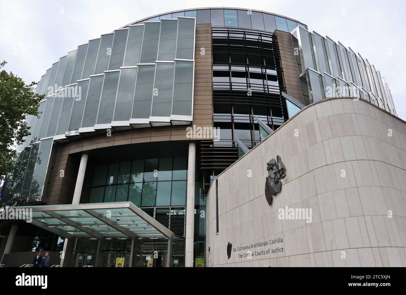 Dublino - Corte Penale di Giustizia Stock Photo
