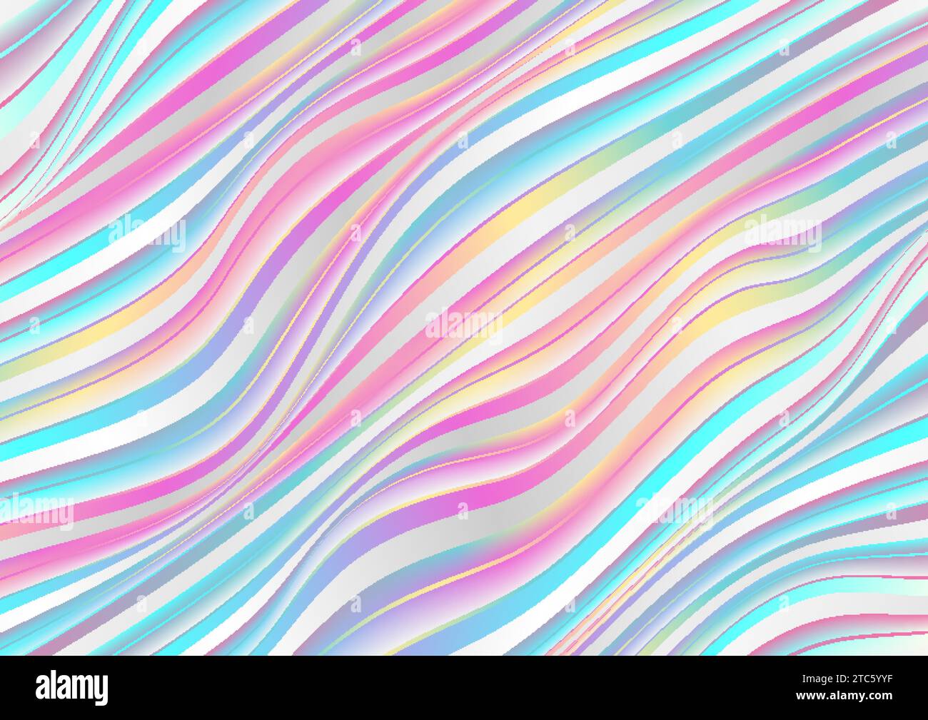 Colorful holographic abstract liquid waves futuristic background ...