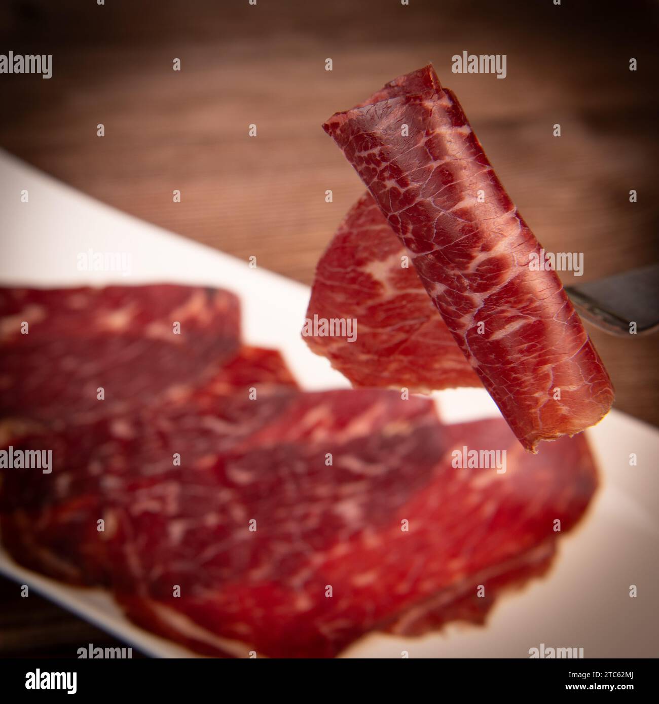 Drycured Spanish ham, Serrano ham, Bellota ham, Italian prosciutto