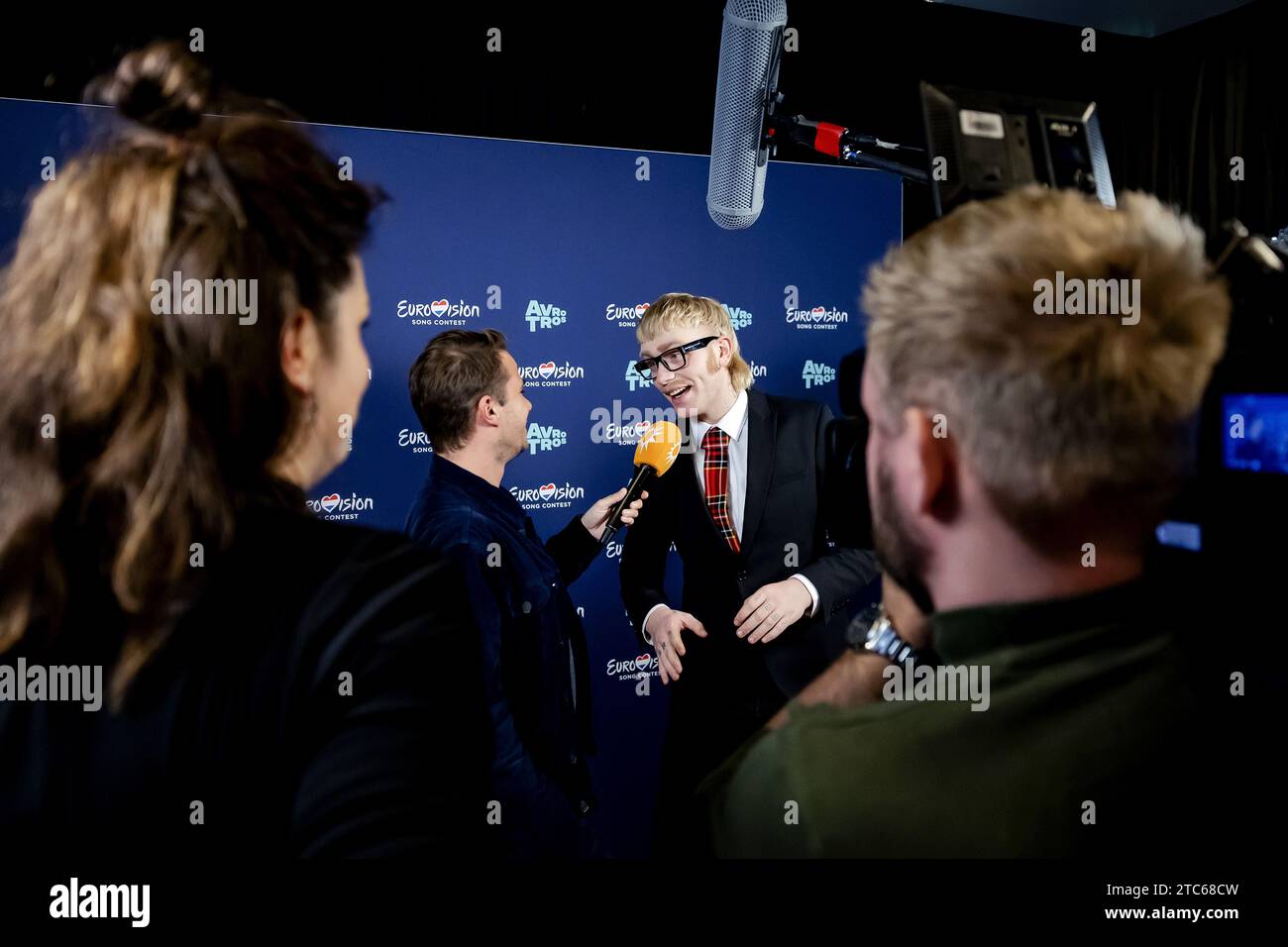 HILVERSUM Joost Klein during the presentation of the Dutch entry for