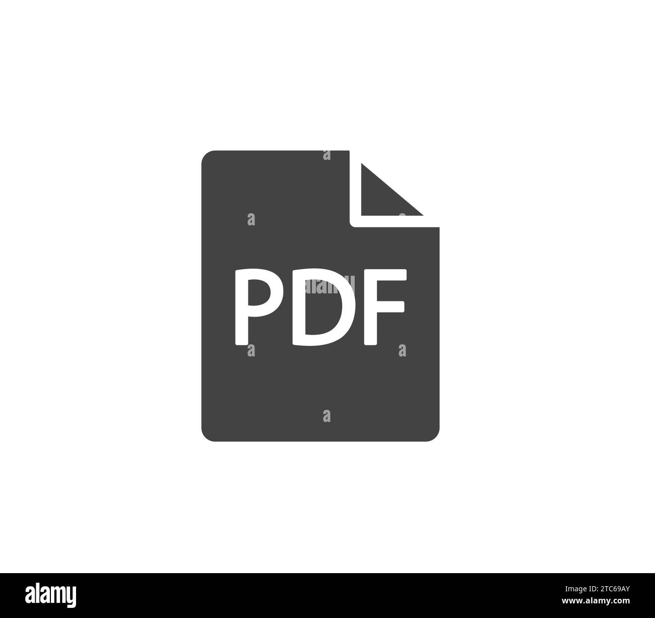 file PDF icon vector illustration Stock Vector