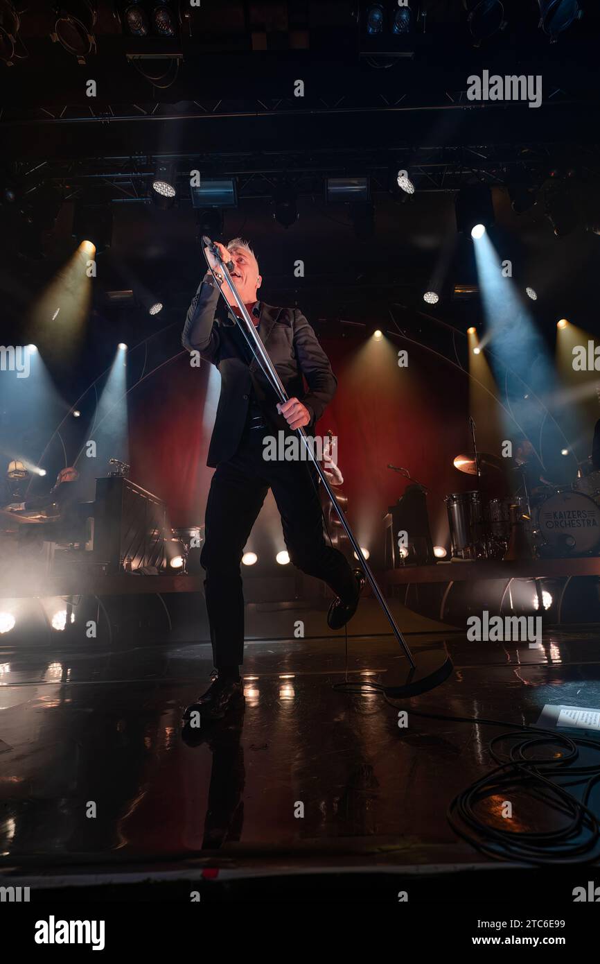 Bergen, Norway. 01st, December 2023. The Norwegian rock band Kaizers